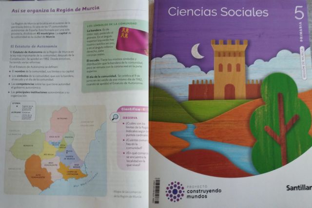 MC: El PP regional continúa adoctrinando a los niños en los libros de texto - 1, Foto 1