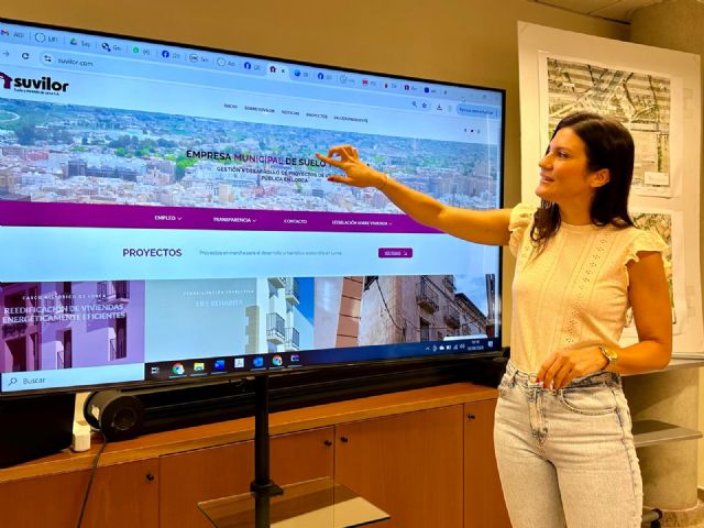 El Ayuntamiento pone en marcha la web de Suvilor, empresa municipal de suelo y vivienda de Lorca - 2, Foto 2