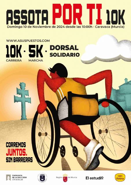 La carrera 'Assota. Por ti 10K' recaudará fondos para ayudar en su rehabilitación al joven José Marín Cava, vecino de la pedanía de Pinilla - 1, Foto 1