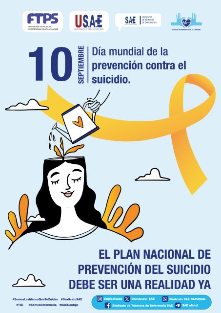 10 de septiembre, Día Mundial de la Prevención del Suicidio - 1, Foto 1