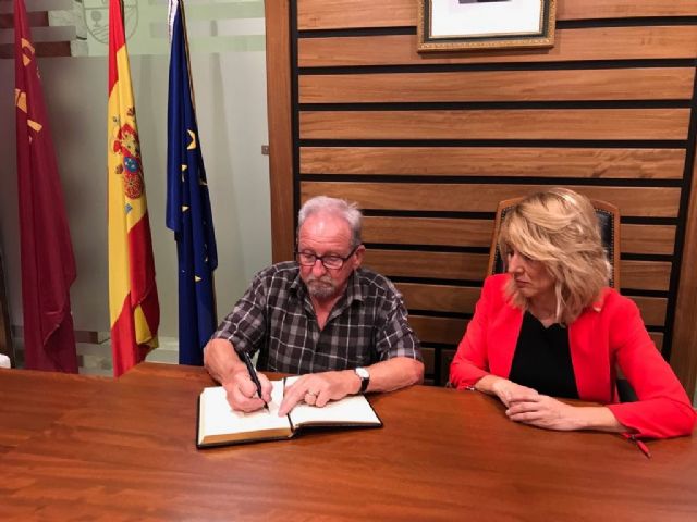 Campos del Río recibe la visita de una representación de Bourg Argental - 1, Foto 1