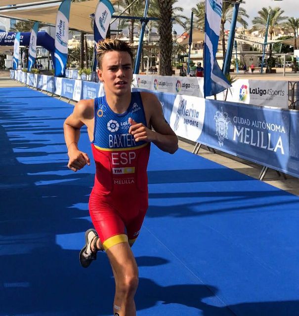 Los murcianos Sergio Baxter y Natalia Hidalgo participan en la Copa de Europa de Triatlón Junior - 2, Foto 2