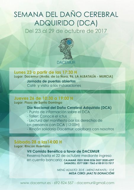 DACEMUR organiza actividades con motivo del Día Nacional del Daño Cerebral Adquirido - 2, Foto 2