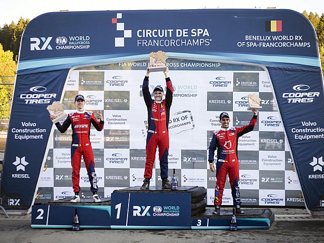 Pablo Suárez vuelve a hacer historia en Rallycross subiendo al podio en Spa-Francorchamps - 1, Foto 1