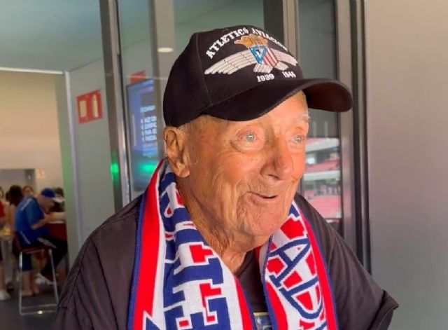 Juan de 93 años, hace realidad su sueño de visitar el Estadio del Atlético de Madrid - 3, Foto 3