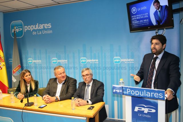 López Miras: En el PP tenemos el único proyecto sólido y de futuro dirigido a las personas - 1, Foto 1