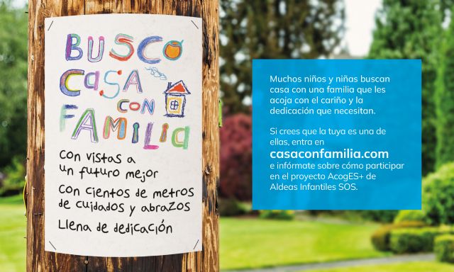 Aldeas Infantiles SOS lanza la campaña Busco casa con familia - 2, Foto 2