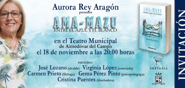 La escritora Aurora Rey Aragón presenta su nueva novela Ama-Mazu. Entre el azul y el blanco - 2, Foto 2