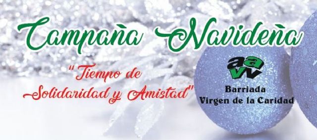 La Barriada Virgen de la Caridad celebra una Navidad solidaria con la recogida de alimentos para los más necesitados - 1, Foto 1