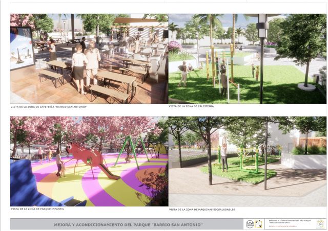 El Ayuntamiento de Lorca ampliará el Parque de San Antonio para conseguir dotar al municipio de un nuevo espacio verde y de ocio de 5.000 metros cuadrados - 2, Foto 2