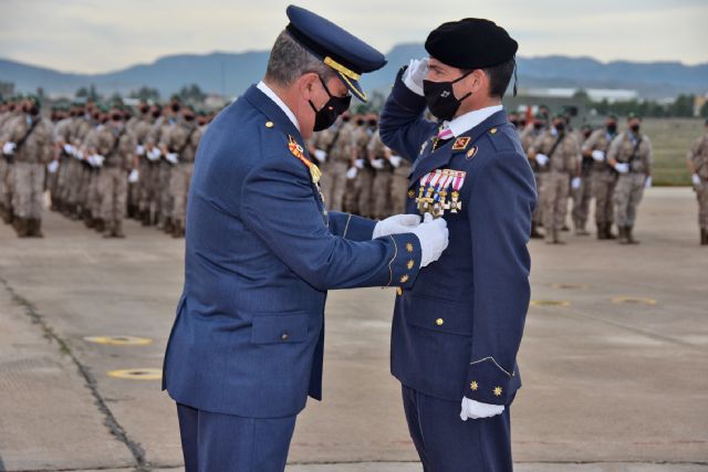 Acto militar conmemorativo de la festividad de Ntra. Sra. de Loreto, patrona del Ejército del Aire 2021 - 2, Foto 2