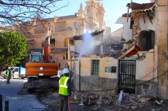 La demolición de tres inmuebles junto a la vieja Cárcel inicia la regeneración del área de los Barrios Altos de Lorca - 4, Foto 4