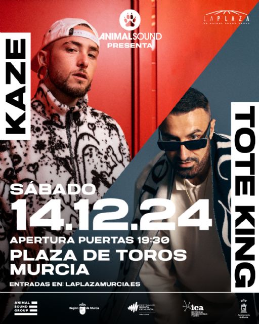 La gira de despedida de ToteKing y el rap del cartagenero Kaze llegan este sábado a La Plaza - 1, Foto 1