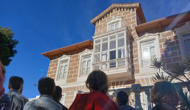 Medio centenar de personas participan en una ruta por las villasmodernistas del Campo de Cartagena - 1, Foto 1