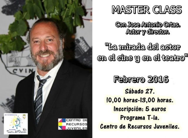 MasterClass de presencia escénica con Jose Antonio Ortas en el Centro de Recursos Juveniles - 2, Foto 2