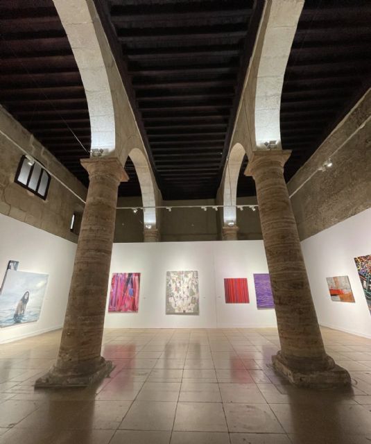 El Almudí muestra las obras de los XXI Premios de Pintura de la Universidad de Murcia - 3, Foto 3