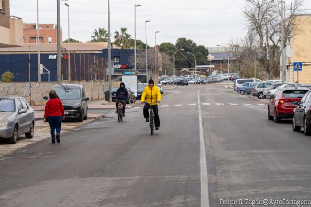 En un mes comenzarán las obras del disuasorio de la zona oeste de Cartagena, nuevas marquesinas inteligentes y el carril bici de la calle Grecia - 1, Foto 1