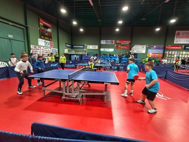 Gran actuación de los equipos totaneros de Tenis de Mesa del CES La Milagrosa en la Jornada Sur Escolar, celebrada en Cartagena, Foto 2