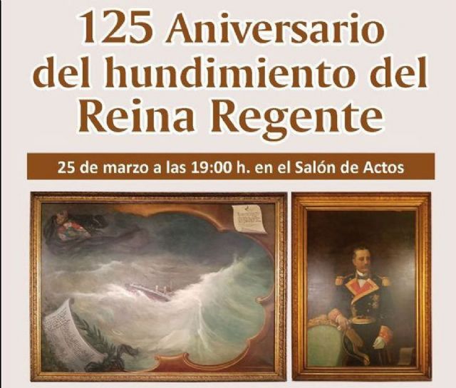 Se celebra el 125 Aniversario del hundimiento del Reina Regente - 1, Foto 1