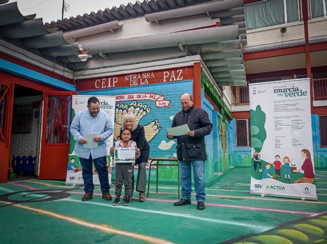 El proyecto ´Murcia En Verde´ entrega los nuevos diplomas de la campaña de sensibilización medioambiental - 4, Foto 4