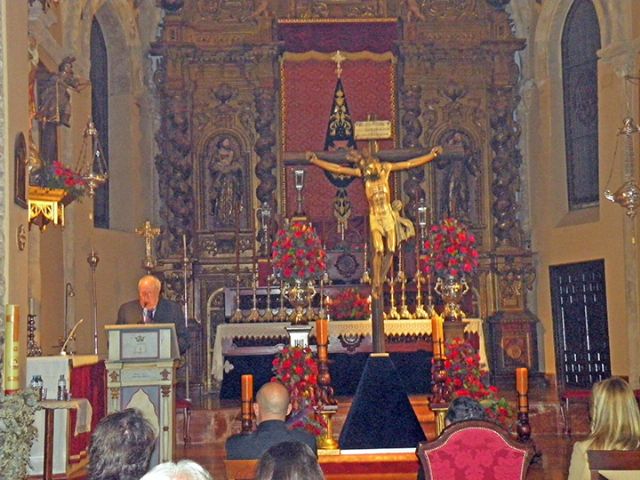 Cultura. Sevilla . Emotivo y profundo Pregón Cuaresmal de José Benjamin Domínguez Aguilar en su alocución en el Buen Fin de Alcalá del Río - 1, Foto 1