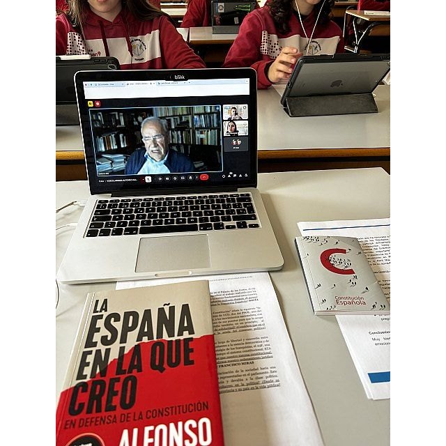 Alfonso Guerra participa en el proyecto educativo: “Tengo una pregunta para usted”, Foto 3