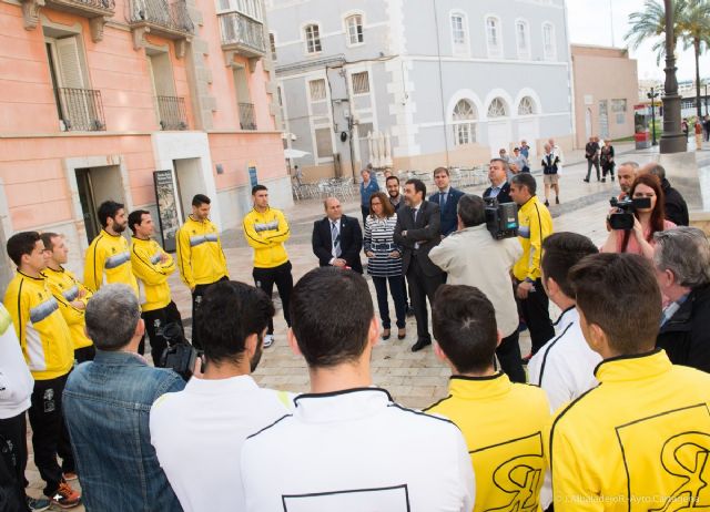 El alcalde se compromete a acelerar la apertura del Palacio de Deportes por el ascenso del Plásticos Romero - 3, Foto 3