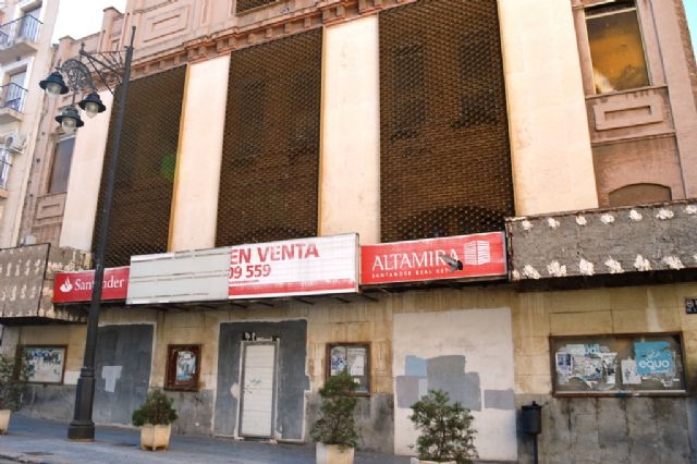 MC requerirá al Ayuntamiento que apremie a la Dirección General de Bienes Culturales de la CARM a restaurar y recuperar el antiguo Cine Central - 1, Foto 1