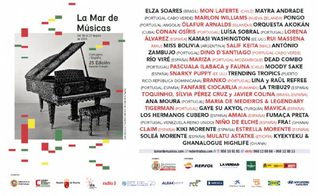 Elza Soares, Kamasi Washington, Ólafur Arnalds, Salif Keita, Mariza, Snarky Puppy, Toquinho junto a Sílvia Pérez Cruz, Amaia y los hermanos Morente, en la 25 edición de La Mar de Músicas - 2, Foto 2