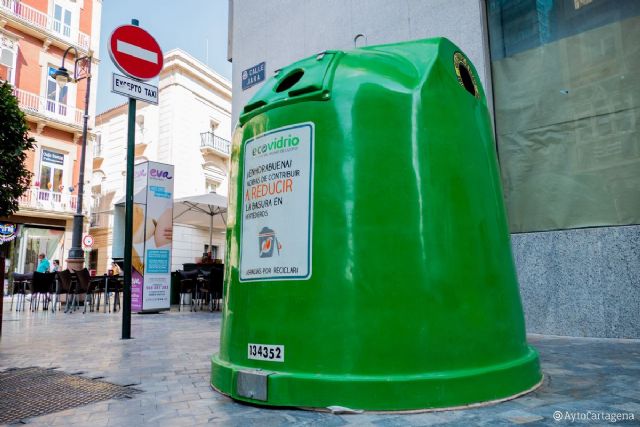 Cartagena consolida el reciclaje de vidrio al recoger más de 3.200 toneladas en 2020 - 1, Foto 1