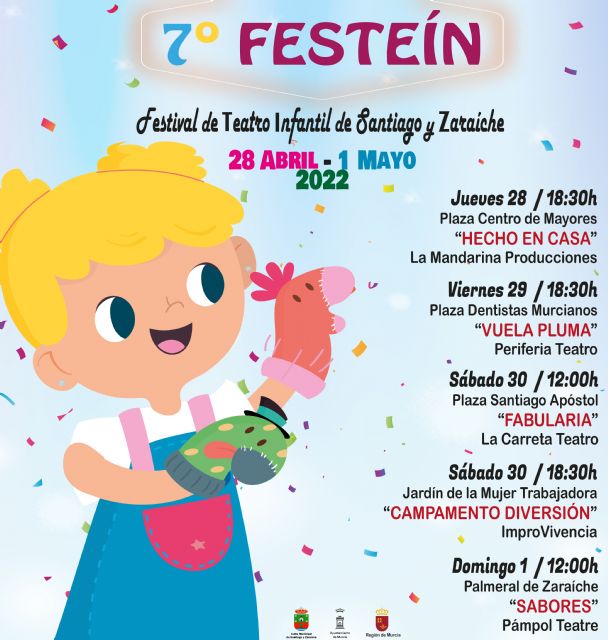 El VII Festival Festeín vuelve a llevar el teatro infantil a las calles de Santiago y Zaraíche - 1, Foto 1