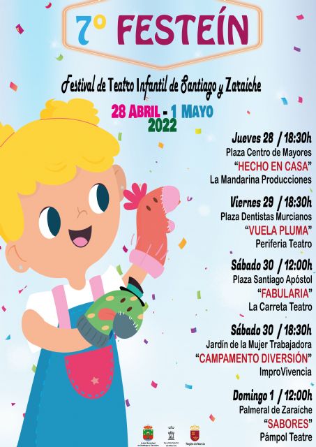 El VII Festival Festeín vuelve a llevar el teatro infantil a las calles de Santiago y Zaraíche - 2, Foto 2