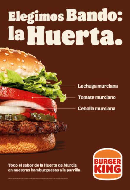 Burger King se une a la fiesta de la Huerta Murciana con su nueva campaña - 3, Foto 3