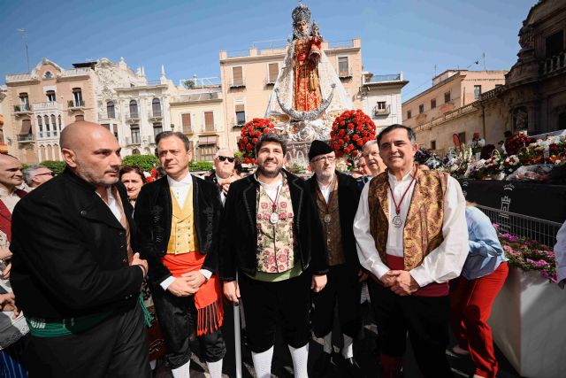 López Miras asiste a la Misa Huertana con motivo de las Fiestas de Primavera de Murcia 2023 - 2, Foto 2