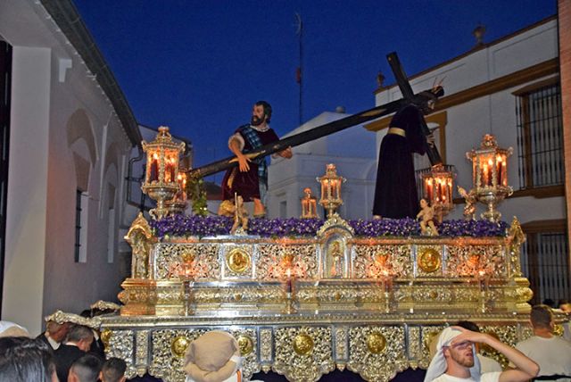 Jesús Nazareno y su madre de la Esperanza iluminaron las calles Ilipense de Alcalá del Rio - 5, Foto 5