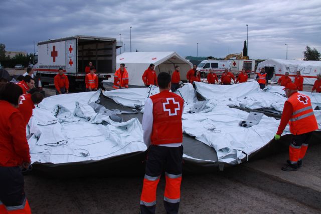 Cruz Roja Española ha inaugurado esta mañana su Centro Logístico para atender las emergencias que se produzcan en la Región de Murcia - 1, Foto 1