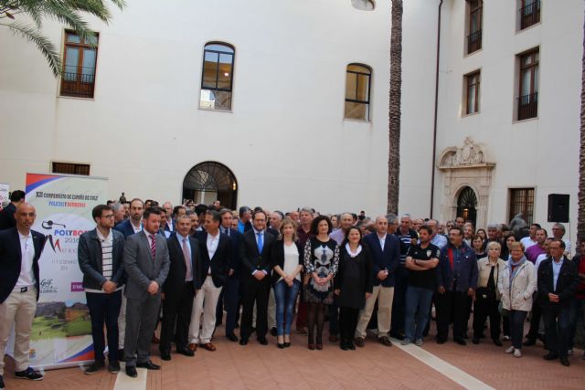 La consejera de Presidencia recibe a los participantes del XII Campeonato de España de golf de policías y bomberos - 2, Foto 2