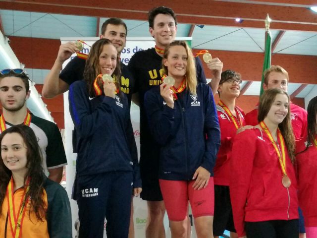 Siete oros para Mireia Belmonte (UCAM) en el Campeonato de España Universitario - 3, Foto 3