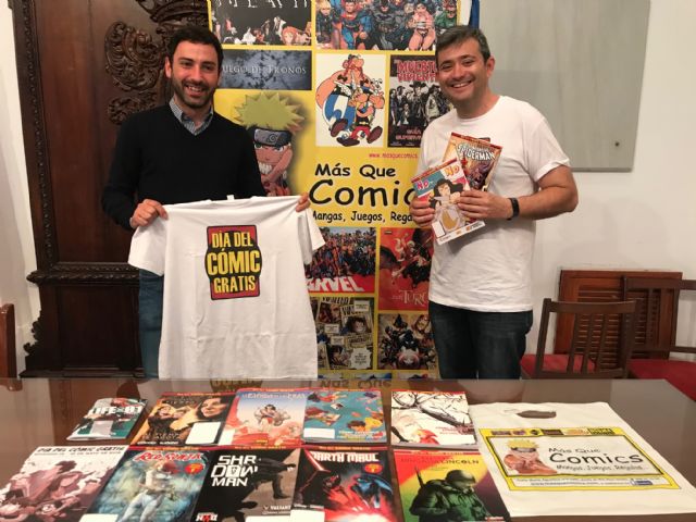 Lorca acogerá mañana el Día del Cómic Gratis, un evento en el que se repartirán más de medio millar de ejemplares de 12 historias graficas editadas para la ocasión - 1, Foto 1