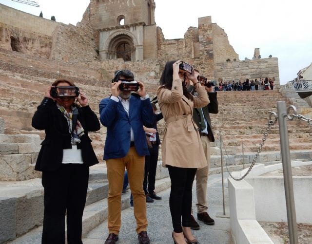 Los visitantes del Teatro Romano de Cartagena viajarán a la Roma del siglo I a.C. gracias a la realidad virtual - 1, Foto 1