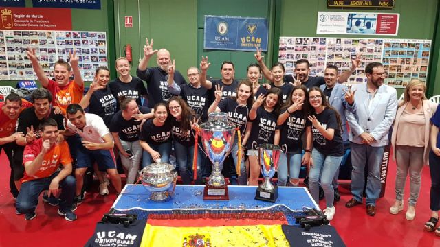 El UCAM Cartagena conquista la ETTU Cup europea y completa un triplete histórico - 1, Foto 1