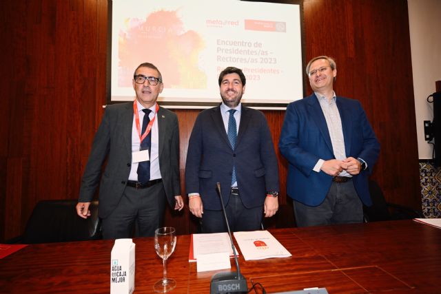 López Miras inaugura el encuentro que reúne en Murcia a rectores universitarios de 10 países iberoamericanos - 2, Foto 2