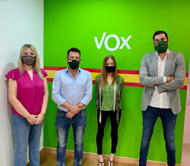 VOX Murcia muestra su apoyo a la familia de Juan de la Cierva - 1, Foto 1