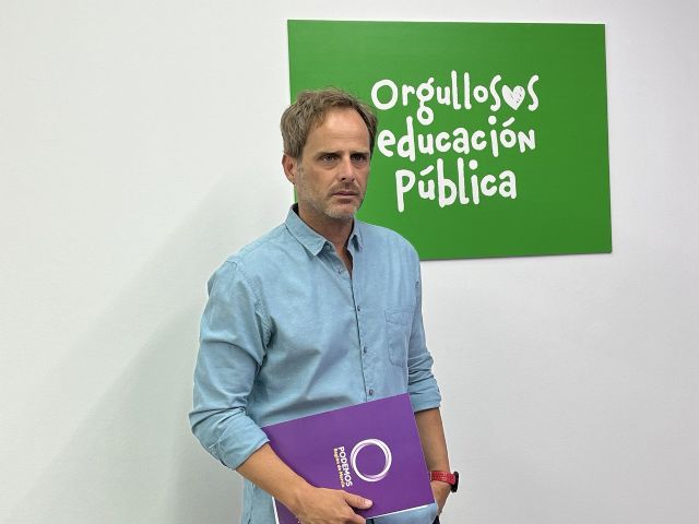 Podemos señala a Campuzano por no garantizar que el alumnado pueda comer en las escuelas y seguir con su agenda ultra - 1, Foto 1