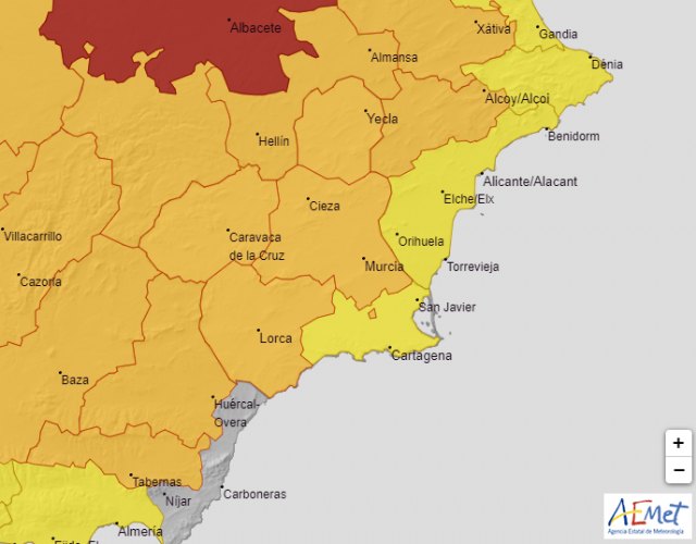 Alerta naranja en Cieza este martes por temperaturas de hasta 44 grados - 1, Foto 1