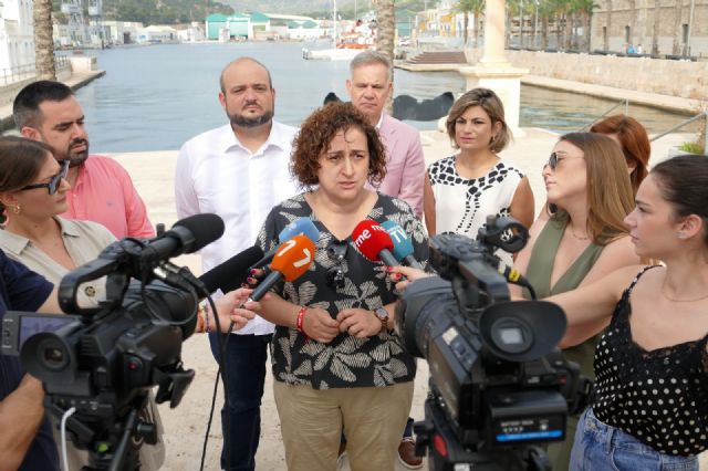 Rives: En Cartagena, el 99 % de las inversiones que se están desarrollando tienen el sello del Gobierno central del PSOE - 1, Foto 1