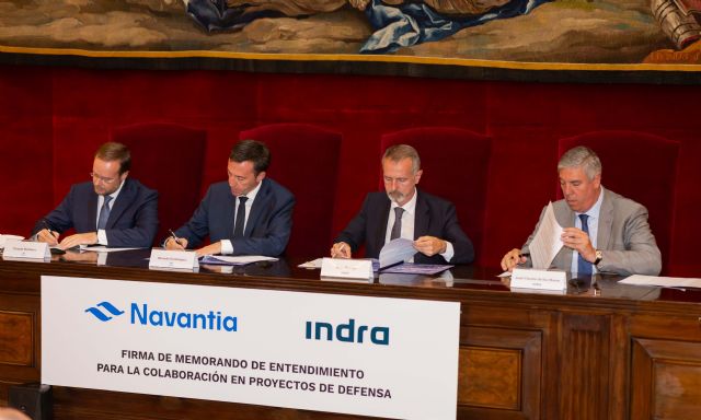 Indra y navantia se unen para desarrollar y comercializar conjuntamente sistemas y soluciones digitales de defensa - 1, Foto 1