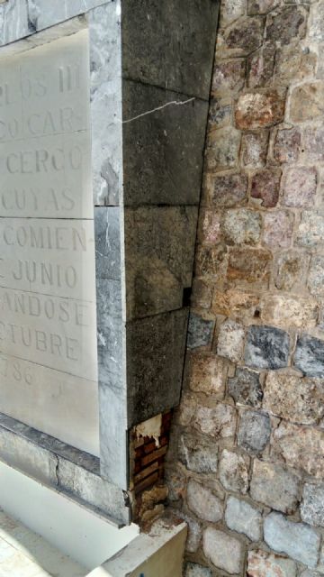 El Partido Cantonal pide obras de restauración en la escalera imperial de la Muralla del Mar - 4, Foto 4