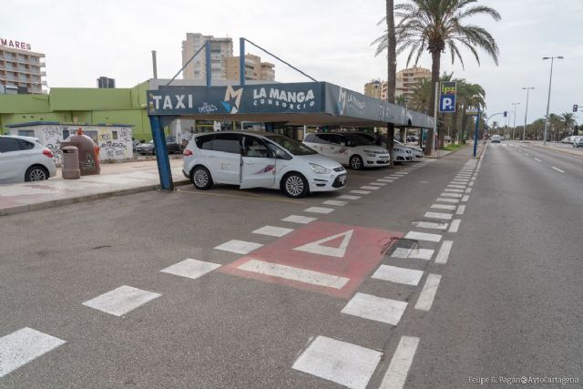 El Ayuntamiento trabaja ya en la mejor solución para reponer el alumbrado de la entrada a La Manga interrumpido por un robo de cable - 1, Foto 1