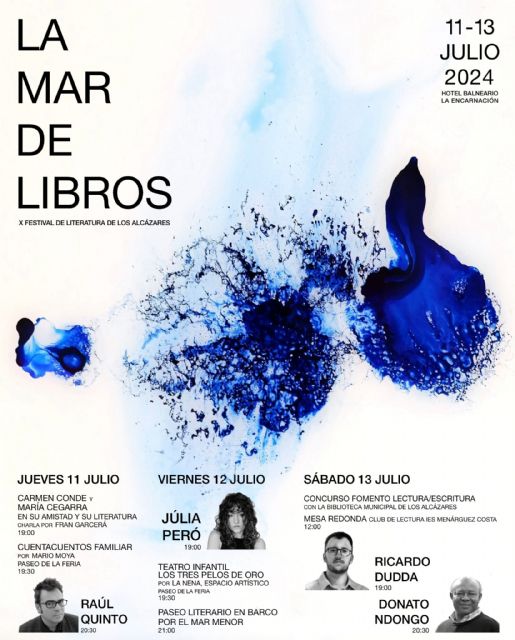 Arranca de la X Edición del Festival Literario “La Mar de Libros” de Los Alcázares - 1, Foto 1